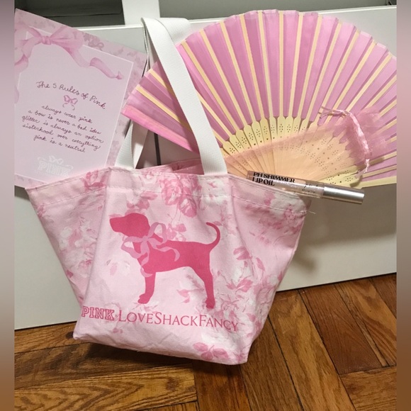 LoveShackFancy Handbags - LoveShackFancy x PINK Exclusive NYC Tote Bag